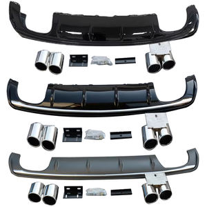 Difusor de parachoques trasero de piezas de automóvil más vendido con versión Normal Tailthroat Sedan para <span class=keywords><strong>Audi</strong></span> A3 S3 2014-2016 - Product Image 2