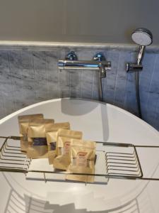 Thé de bain naturel avec emballage sûr, adapté à un usage domestique et en <span class=keywords><strong>spa</strong></span>, contenant des ingrédients nettoyants pour adultes et bébés - Product Image 5