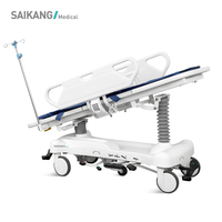 La Chine Fabricant SKB041-2 chariot de transport d'urgence hydraulique des patients hospitalisés à vendre