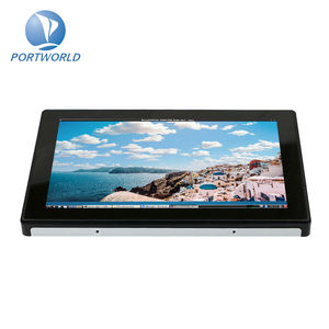 10.1 인치 안드로이드 7 산업용 터치 모니터 POE 충전 IPS 터치 스크린 USB 인터페이스 내장형 회의실 자동화 - Product Image 3