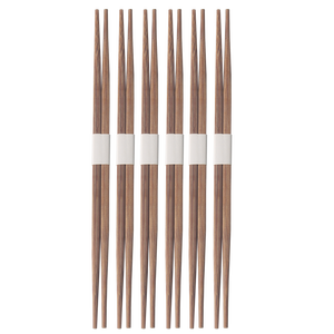 Chopper stick dardo punta dardo cucina giapponese punta bacchette carbonizzate di bambù di marca - Product Image 1