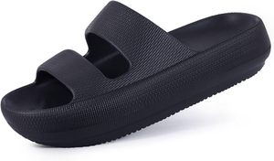 Donne con supporto ad arco cuscino morbido antiscivolo di recupero sandali leggeri nuvole estive pantofole <span class=keywords><strong>per</strong></span> fascite plantare - Product Image 3