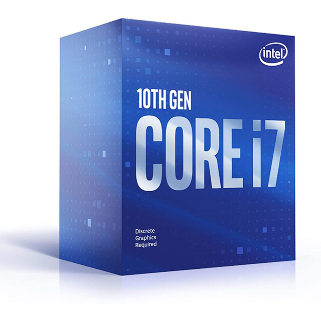Intel Core I7 10700F Used Processor 8 Cores up to 4.8 GHz 65W DDR4 Memory CPU Support Socket LGA1200 Motherboard B460M B560 H510