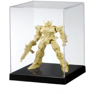 acrylic display case customized plastic box clear acrylic cube with black base