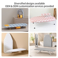 Tabla de Planchar Plegable para el Hogar y Dormitorio, Ligera y Sencilla, Adecuada para Armarios