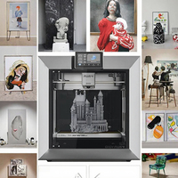 Imprimante 3D Plus 4 FDM Grande Taille, Chambre d'Impression Haute Vitesse en Aluminium, Nivellement Automatique, Tout-en-un, Nouvelle Haute Précision