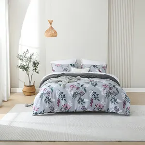 Wholesale Floral Duvet Cover Set Bamboo Duvet Cover Set Duvet Cover Set Bamboo With Print Plant