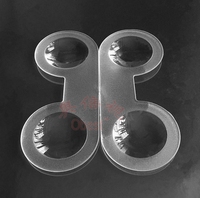 Obest S3402L 30mm Flat Shape Plano-convex Lens for Optical Equipment 3D VR OEM