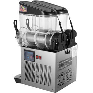 700瓦商用双碗全尺寸雪泥冷冻饮料机12L * 2冰汁分配器 - Product Image 6