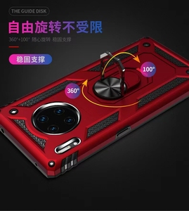 Cover per anello magnetico per auto antiurto a doppio strato di vendita calda per <span class=keywords><strong>Huawei</strong></span> Mate <span class=keywords><strong>10</strong></span> 20 30 40 X Pro Plus <span class=keywords><strong>Lite</strong></span> Case - Product Image 3