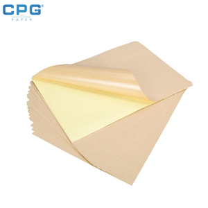 Factory Customized Self Adhesive Paper Label Paper Roll Gold Metallic Look For Luxury Gift Tags - Product Image 1