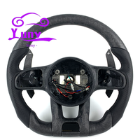 Volant en fibre de carbone forgé sur mesure pour Mercedes Benz W205 W213 W222 W223 W218 C257 CLA GLA GLC GLE GLS AMG