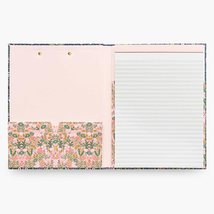 Tùy Chỉnh Logo Hoa In Tông Clip <span class=keywords><strong>Folio</strong></span> <span class=keywords><strong>A4</strong></span> Văn Phòng Thư Pad Giấy Clipboard Với Lưu Trữ - Product Image 3