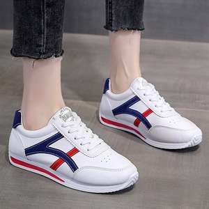 Nuove <span class=keywords><strong>Scarpe</strong></span> Casual da <span class=keywords><strong>Donna</strong></span> Traspiranti in Tessuto Tecnico Intrecciato Autunno 2024 Leggere in Rete con Cuscinetto d'Aria e Suola Oscillante Fibbia Singola Sintetica per la Primavera - Product Image 2