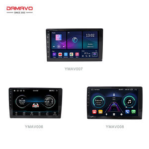 DAMAVO Pantalla LED Android de 7, <span class=keywords><strong>9</strong></span> y 10 Pulgadas, Radios para Coche con GPS, Bluetooth, MP5, FM, Estéreo y CarPlay para Autobús, RV y Vehículos Marinos - Product Image 2