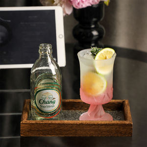 Verres à vin à long pied en cristal sculpté à la main, style <span class=keywords><strong>français</strong></span>, grands gobelets, verres à cocktail, vente en gros - Product Image 3