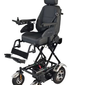 Venta caliente de fábrica silla de ruedas automática de altura ajustable con control remoto personalización silla de ruedas eléctrica de elevación eléctrica - Product Image 1