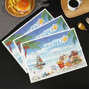 Papel Antigrasa Sin Blanquear Personalizado de Fábrica para Envolver Hamburguesas y Sándwiches, 35g - Product Image 3