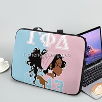 Sac pour ordinateur portable personnalisé de haute qualité Gamma Phi Delta, sac pour ordinateur portable multi-tailles sur le thème de la sororité, sac pour ordinateur portable portable pour le bureau, fournitures de bureau