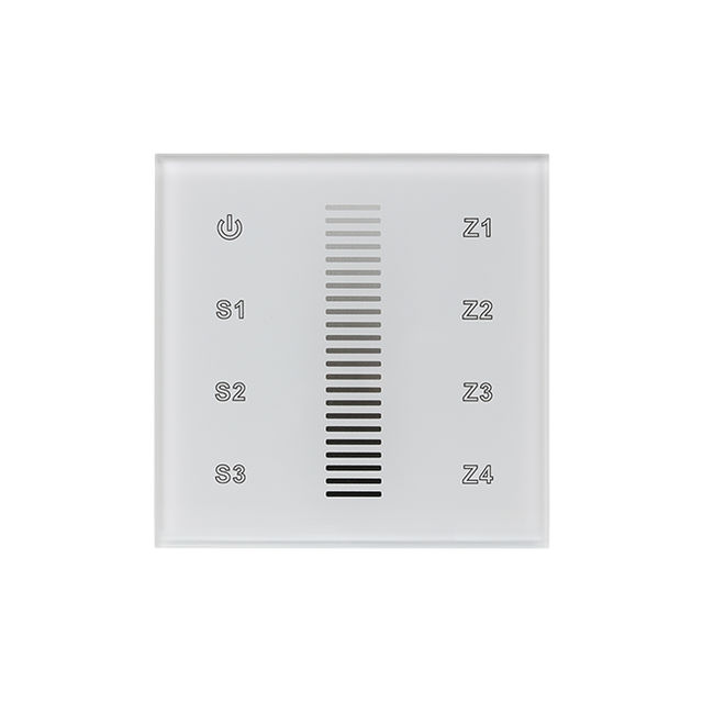 DALI DT-6 Smart Touch Panel 4 Groups 3 Scene DALI Dimmable IP20 Home Switch