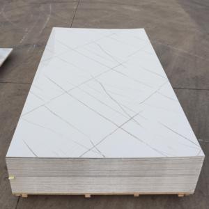 Panel de Pared de PVC de Lujo Impermeable Tipo Mármol SPC para Remodelación del Hogar - Product Image 1