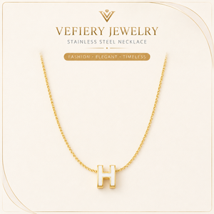 Collier tendance pour femme, bijoux en acier inoxydable - Product Image 1