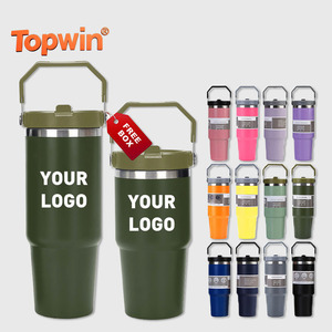 Free Custom logo 30oz With Lid <b>Camping</b> Handle Double Wall Stainless Steel Coffee <b>Mug</b> Tumblers Wholesale Bulk - Product Image 1