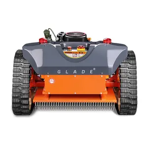 Самоходная Газонокосилка-Робот на гусеничном ходу с дистанционным управлением