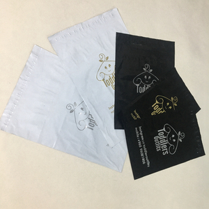 Impreso personalizado grande polietileno negro de plástico envío sobres de correo sobre bolsas de ropa de envío - Product Image 4