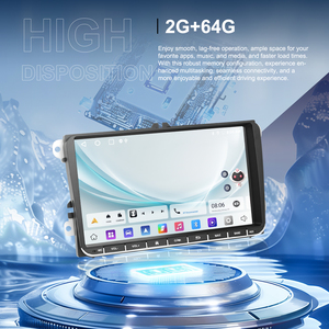 Radio para Auto Podofo Android con Pantalla IPS de 9'' y 2+64GB para VW/Volkswagen/Seat/Passat/Golf/Polo, CarPlay, Android Auto, GPS y Navegación - Product Image 5