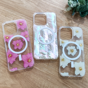 เคสโทรศัพท์ Seashell อีพ็อกซี่,เคสใสสำหรับชาร์จโทรศัพท์มือถือ <span class=keywords><strong>Magsafe</strong></span> สำหรับ <span class=keywords><strong>Iphone</strong></span> 11 <span class=keywords><strong>12</strong></span> 13 Pro Max - Product Image 6