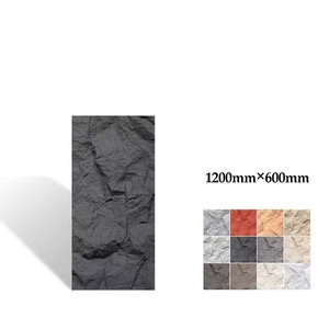 2025 thiết kế mới chất lượng cao PU trang trí bên ngoài bức tường xếp chồng lên nhau đá Bảng điều chỉnh phong cách hiện đại cho ứng dụng ngoài trời mô hình 3D - Product Image 6