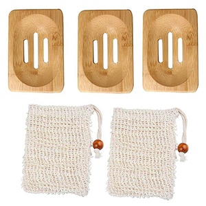 Boîte à <span class=keywords><strong>savon</strong></span> en bambou et bois naturel OEM et sac à <span class=keywords><strong>savon</strong></span> en <span class=keywords><strong>Sisal</strong></span> salle de bain douche étui à <span class=keywords><strong>savon</strong></span> en bambou et plat pour salle de bain - Product Image 4
