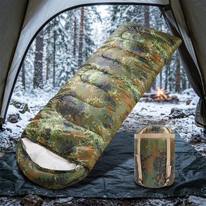 Sac de couchage double adulte de type enveloppe, camouflage, portable, ultra-léger, 4 saisons, écologique, respirant, épaissi, chaud - Product Image 2