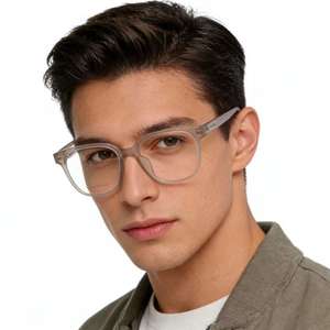 إطار نظارات TR شفاف اللون، إطار نظارات عصري للرجال والنساء، متعدد الألوان، تصميم جديد - Product Image 6