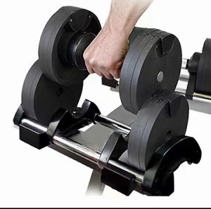 Juego de Mancuernas Ajustables de <span class=keywords><strong>Segunda</strong></span> Generación, Equipo de Fitness Personalizado para Fisicoculturismo, Pesas Libres para Entrenamiento de Brazos - Product Image 1