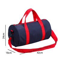 Nouvelle Tendance Sac de Sport en Polyester pour Gym, Extérieur et Voyage, avec Porte-Cartes et Logo Personnalisé, Unisexe, Faible MOQ