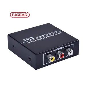 FJ-HA1308 Fjgear hdmi to av hdmi信号は通常のav (cvbs) コンポジットビデオ信号1080pに変換されます