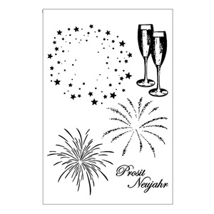 Custom Retro <strong>German</strong> Series Patterns Silicone Clear <strong>Stamps</strong> for Card Making Decoration and Scrapbooking - Product Image 6