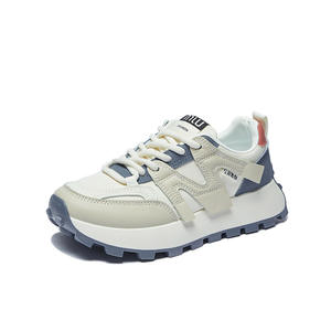 Zapatillas deportivas para caminar y <span class=keywords><strong>tenis</strong></span> a la moda para <span class=keywords><strong>mujer</strong></span>, parte superior de microfibra informal cómoda y resistente al desgaste - Product Image 5