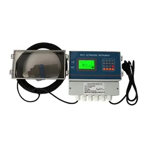 parshall flume open channel ultrasonic flow meter