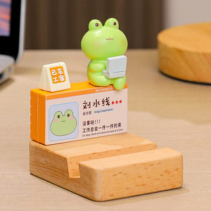 ตุ๊กตาหมูการ์ตูนเรซิ่นตกแต่งโต๊ะสำหรับสำนักงานที่วางโทรศัพท์ของขวัญ - Product Image 3