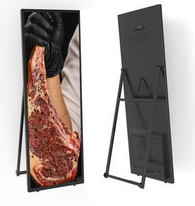 Portable Digital Signage Lcd Advertising Display Full Screen A Type Touch Screen Digital <b>Poster</b> - Product Image 1