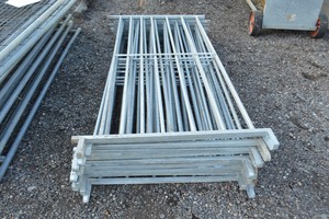 6 * 7ft Silber geschweißt verzinkt Hoch leistungs American Günstige Standard Horse Pen Schaf Zaun Panels - Product Image 5