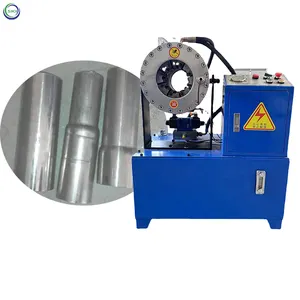 Steel Pipe Tube Head Reduce Diameter Joints Pressing Machine