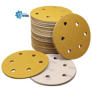 Стабильная производительность 4IN алюминиевый оксид диско де Lixa пористый шлифовальный диск наждачная бумага абразивная для древесины