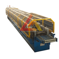 Machine de formage à froid de tôles d'acier colorées de haute précision pour volets roulants, avec boîte de vitesses et moteur