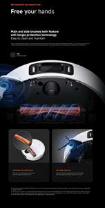 Pour aspirateur robot Xiaomi 5 Pro, nettoyage des sols, balayage, aspirateur intelligent avec contrôle via l'application Mi Home - Product Image 5