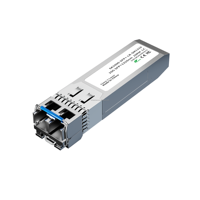 Module émetteur-récepteur SFP+ 10G à puce intelligente 1310nm SMF LC Duplex avec 2 ports TCP pour réseaux FTTX, portée 10KM, IP20