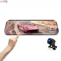 AHD Rearview Mirror Dash Cam, Night Vision Driving Recorder